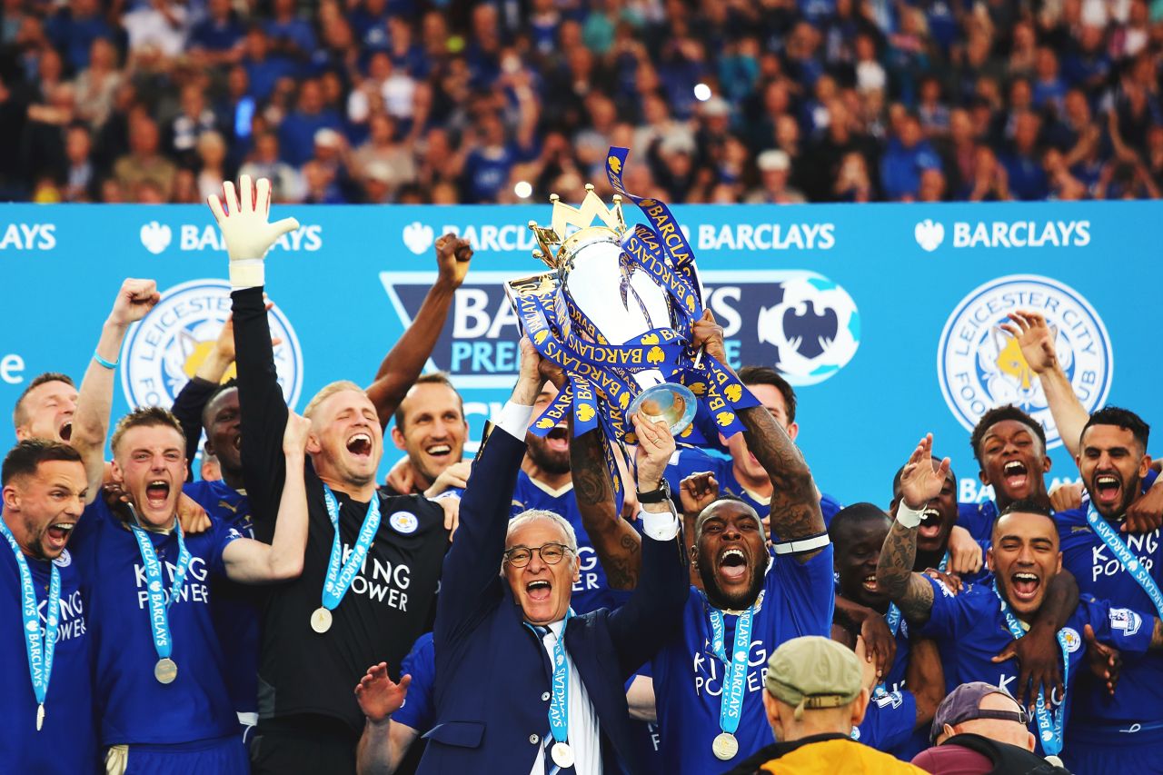 Leicester City winner of the Barclays Premier League 2015_16