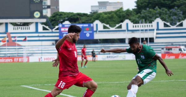 র‍্যাংকিংয়ে প্রায় একশ ধাপ এগিয়ে থাকা লেবাননের কাছে হেরেও বাংলাদেশের আফসোস